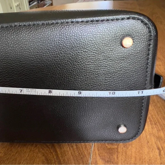 Kate Spade New York Women’s Black Leather Patterson Drive Meduim Satchel Handbag - Picture 10 of 12